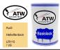 Preview: Audi, Hellelfenbein, LR115 / V9: 500ml Lackdose, von ATW Autoteile West.